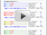 パーツテンプレート集と動画解説のイメージ