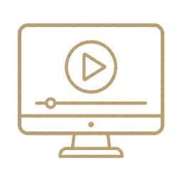 動画を見ながら作成できることを表すアイコン