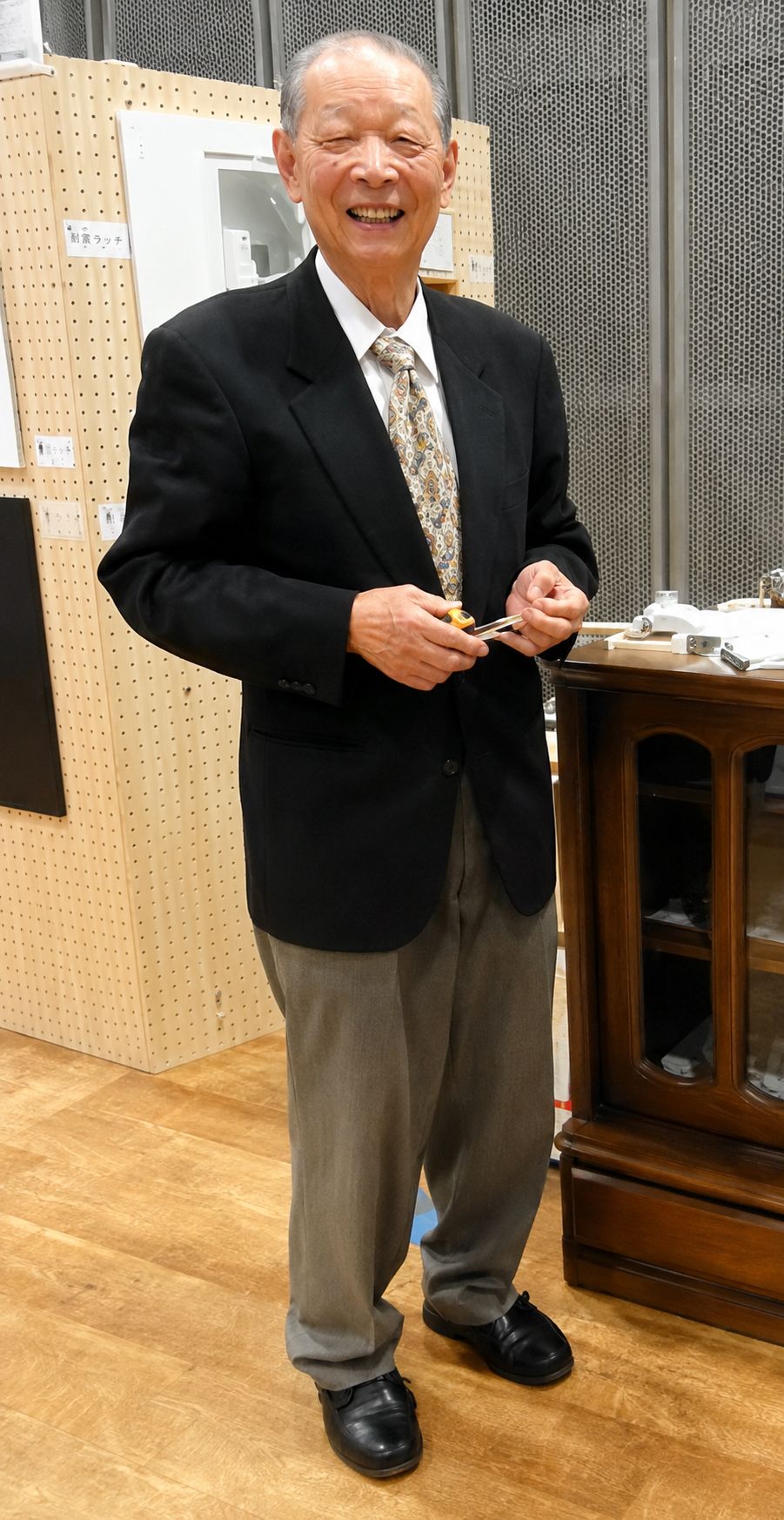 85歳でホームページ作成に挑戦された西室久一さん